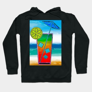 One on the beach Hoodie